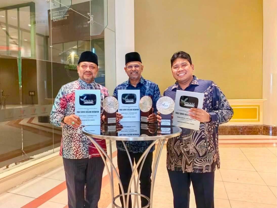 PENGIKTIRAFAN PUBLIC SERVICE EXCELLENCE RECOGNITION DARIPADA WASTE MANAGEMENT ASSOCIATION MALAYSIA (WMAW) 